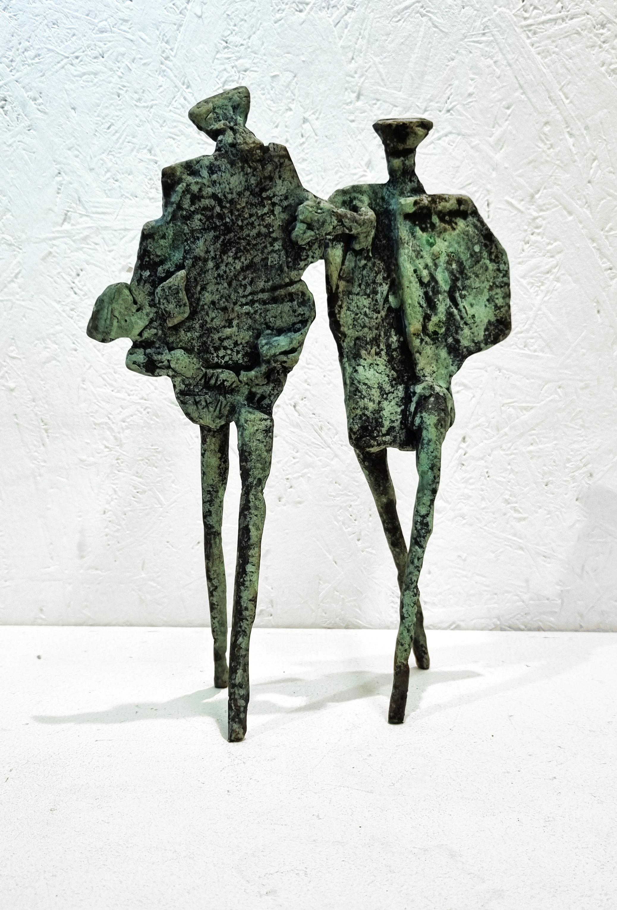 La danza revisitada de Neil Wood Escultura figurativa contemporánea de bronce en venta 3