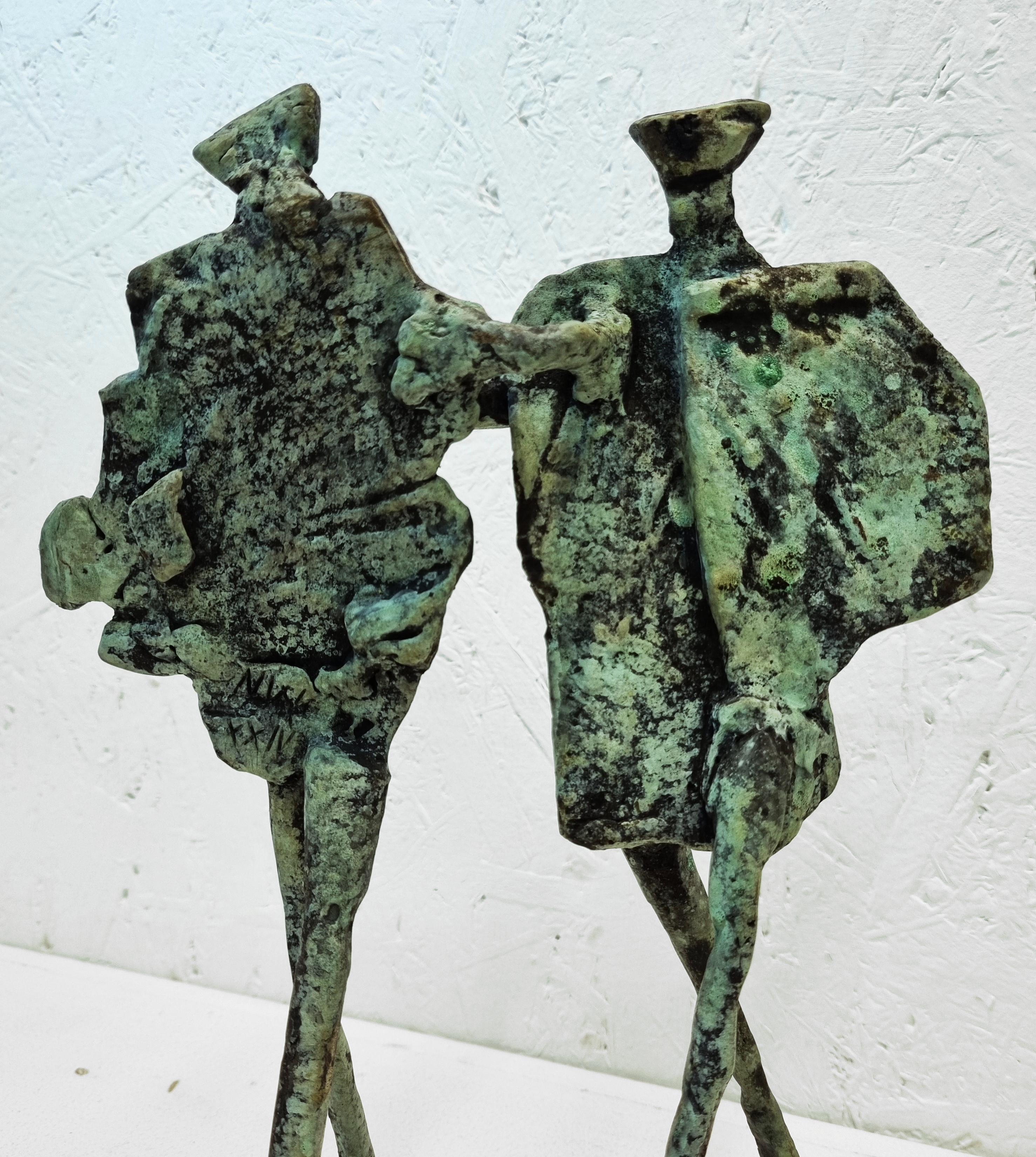La danza revisitada de Neil Wood Escultura figurativa contemporánea de bronce en venta 5