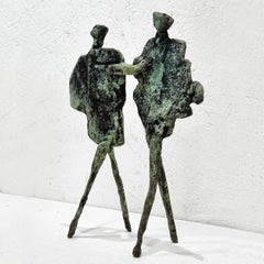 The Dance Revisited by Neil Wood Sculpture figurative contemporaine en bronze