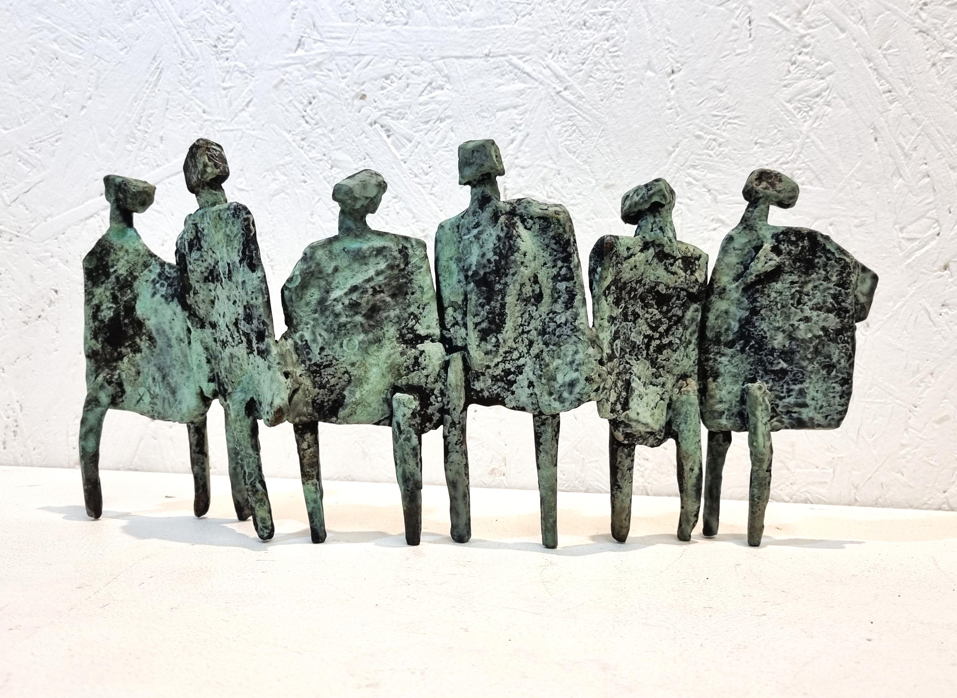 La línea de Neil Wood Escultura figurativa contemporánea de bronce en venta 2