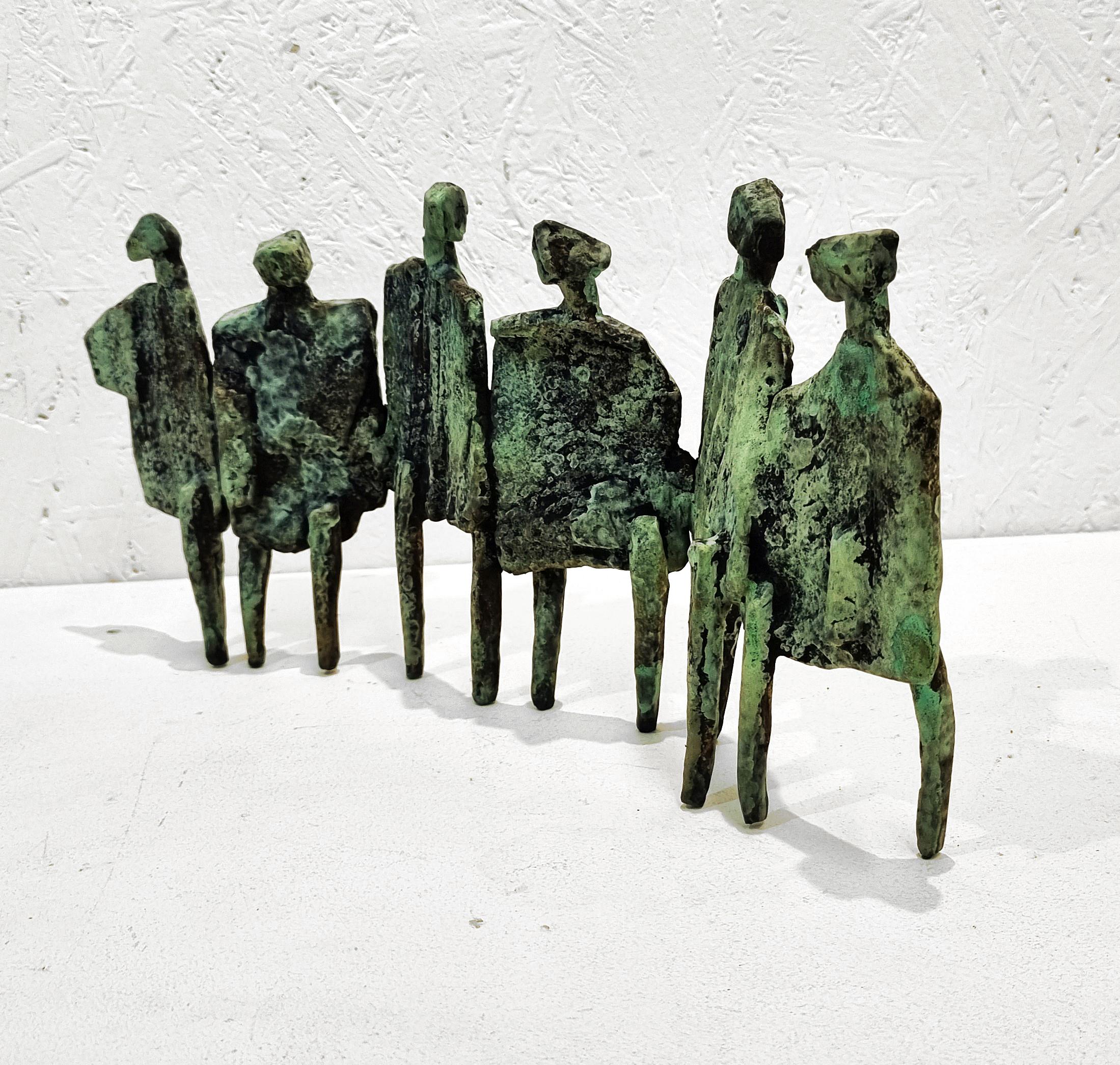 La línea de Neil Wood Escultura figurativa contemporánea de bronce en venta 3