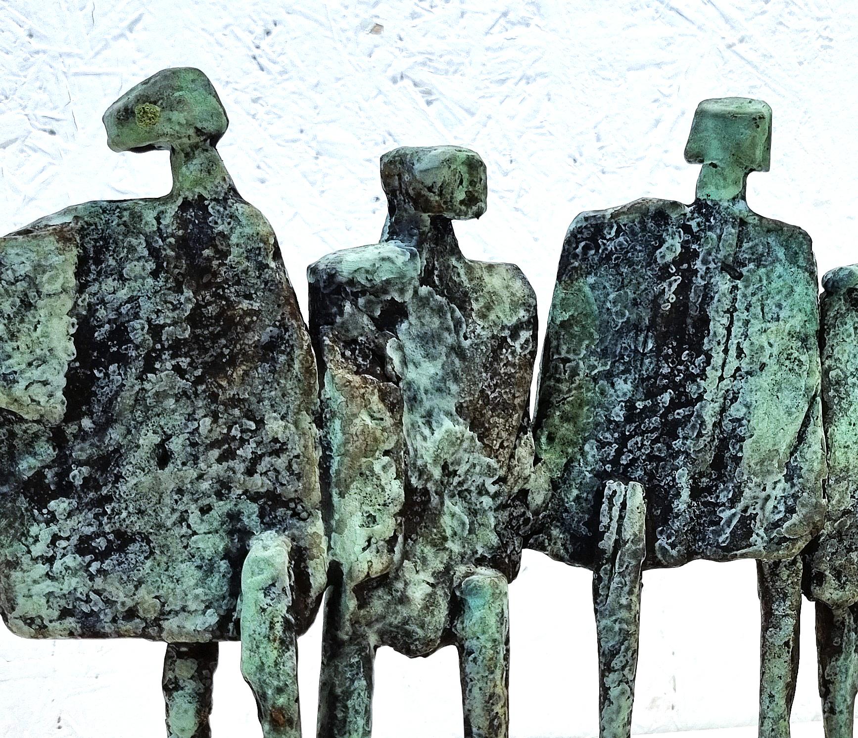 La línea de Neil Wood Escultura figurativa contemporánea de bronce en venta 4