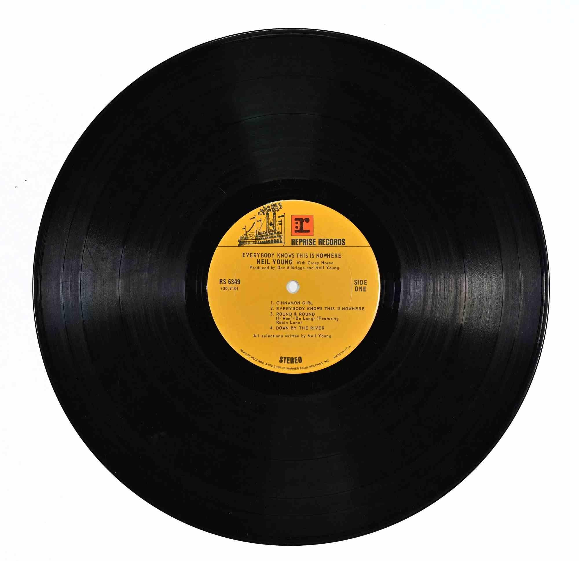 Americano Neil Young - Everybody Knows This Is Nowhere (1969) & After the Gold Rush (1970) in vendita