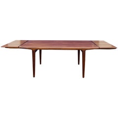 Neils Moller Extendable Dining Table in Teak, J.L. Møller, Denmark, 1960s