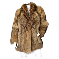 Neiman Marcus Fox Fur Coat circa 1980s