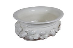 Neiman Marcus Italian Pomegranate Lemon Planter Pot Jardiniere Cachepot 19"