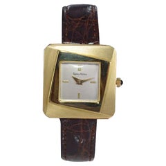 Used Neiman Marcus Mid Size Mid Century Wrist Watch in Excellent Original Condition