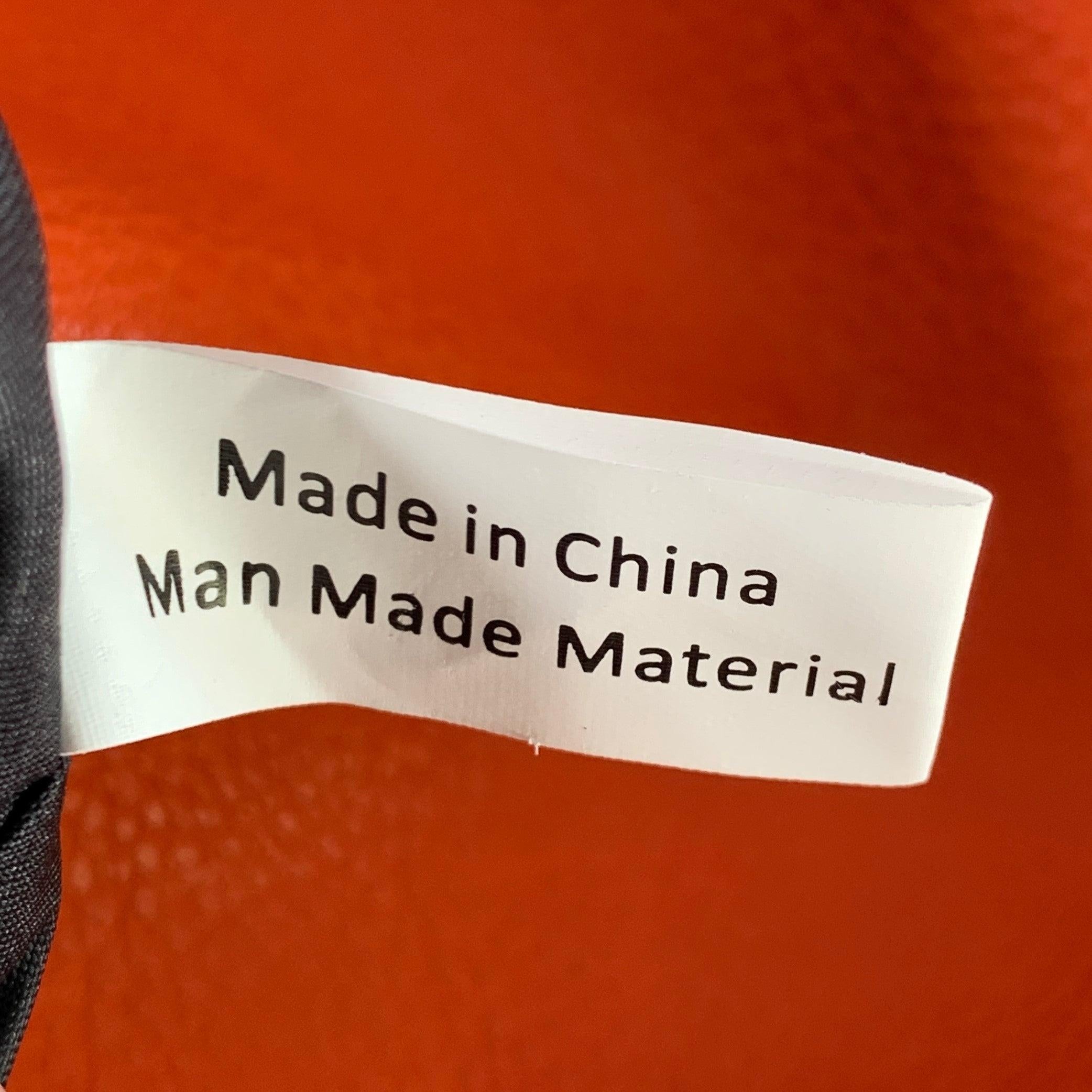 Neiman Marcus Sac fourre-tout en simili-cuir orange et or en vente 3