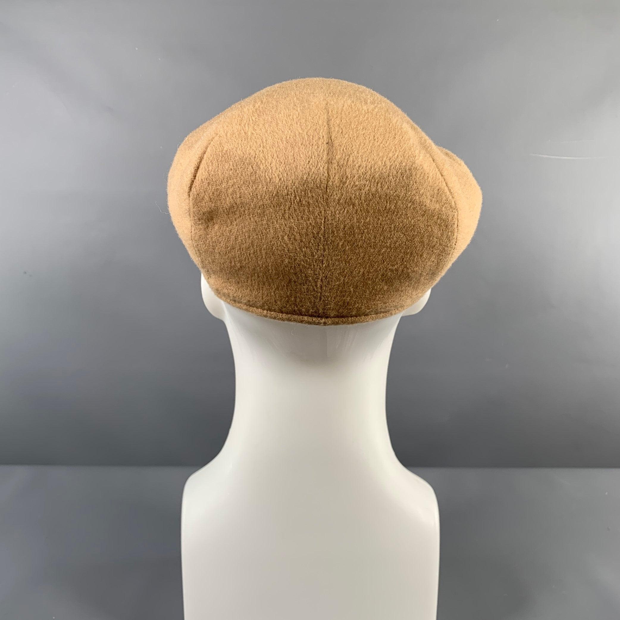 Uomo Cappelli Neiman Marcus Taglia Unica Beige Cammello in vendita