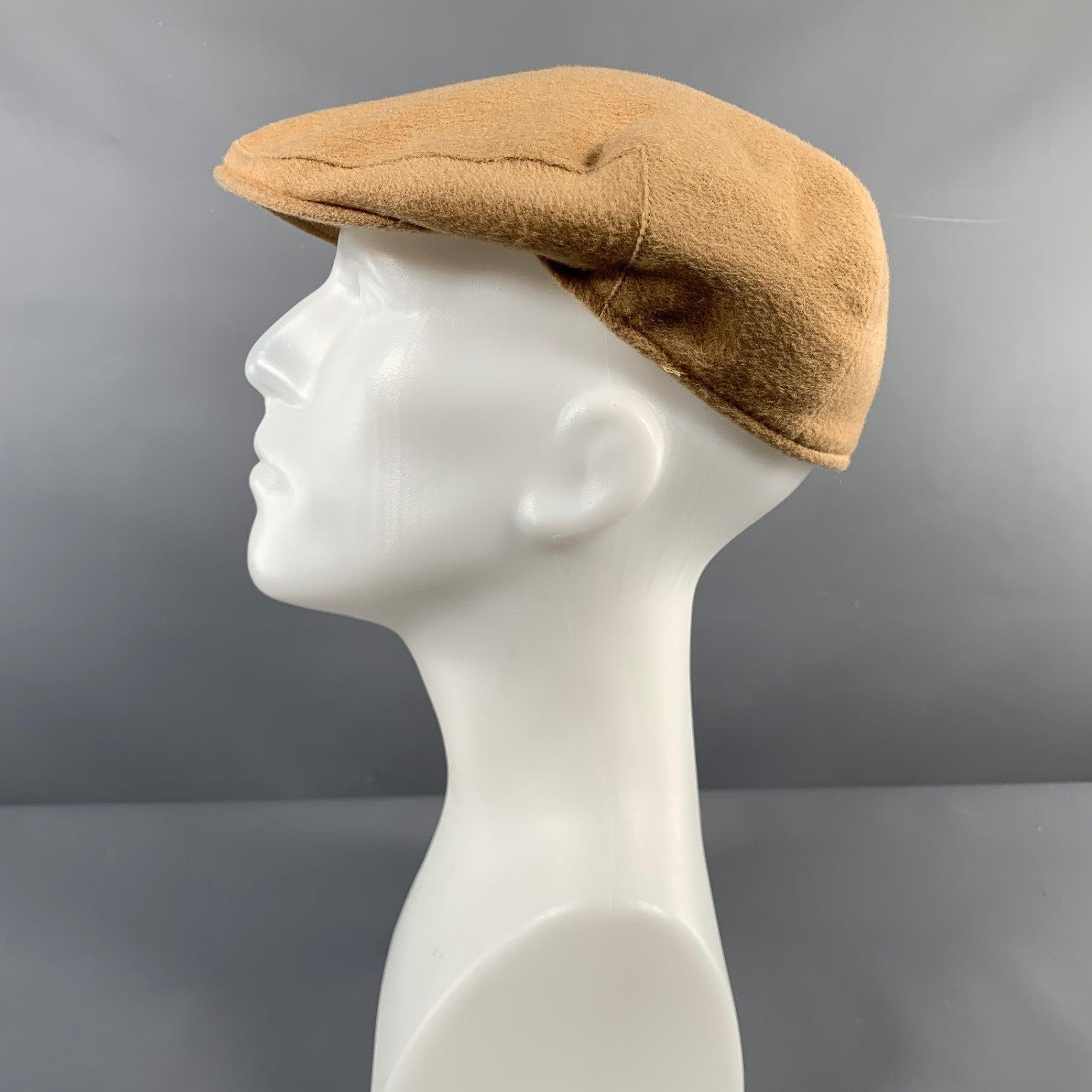 Cappelli Neiman Marcus Taglia Unica Beige Cammello in vendita 1