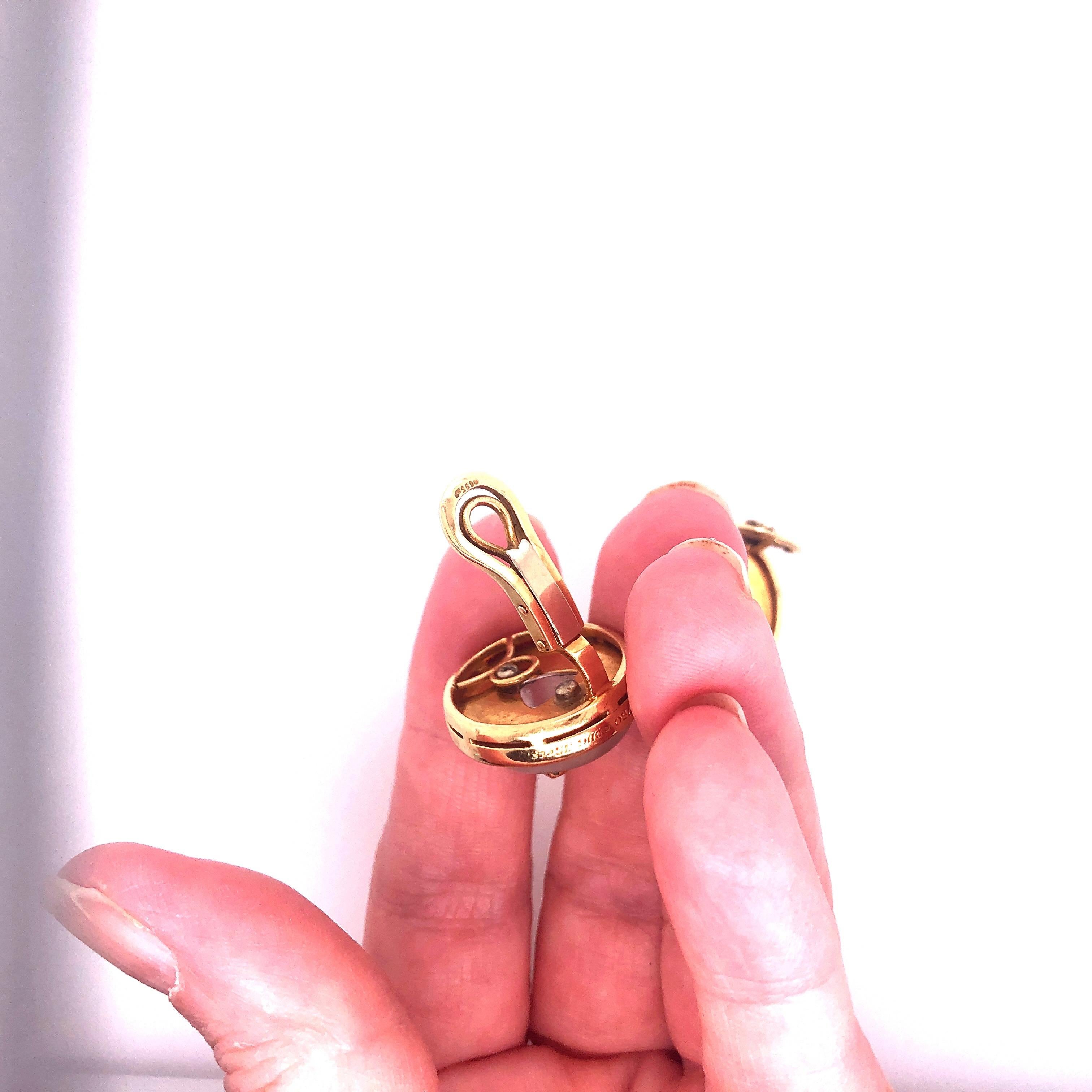 Neiman Marcus Gelbgold Rubin-Diamant-Ohrringe im Angebot 10