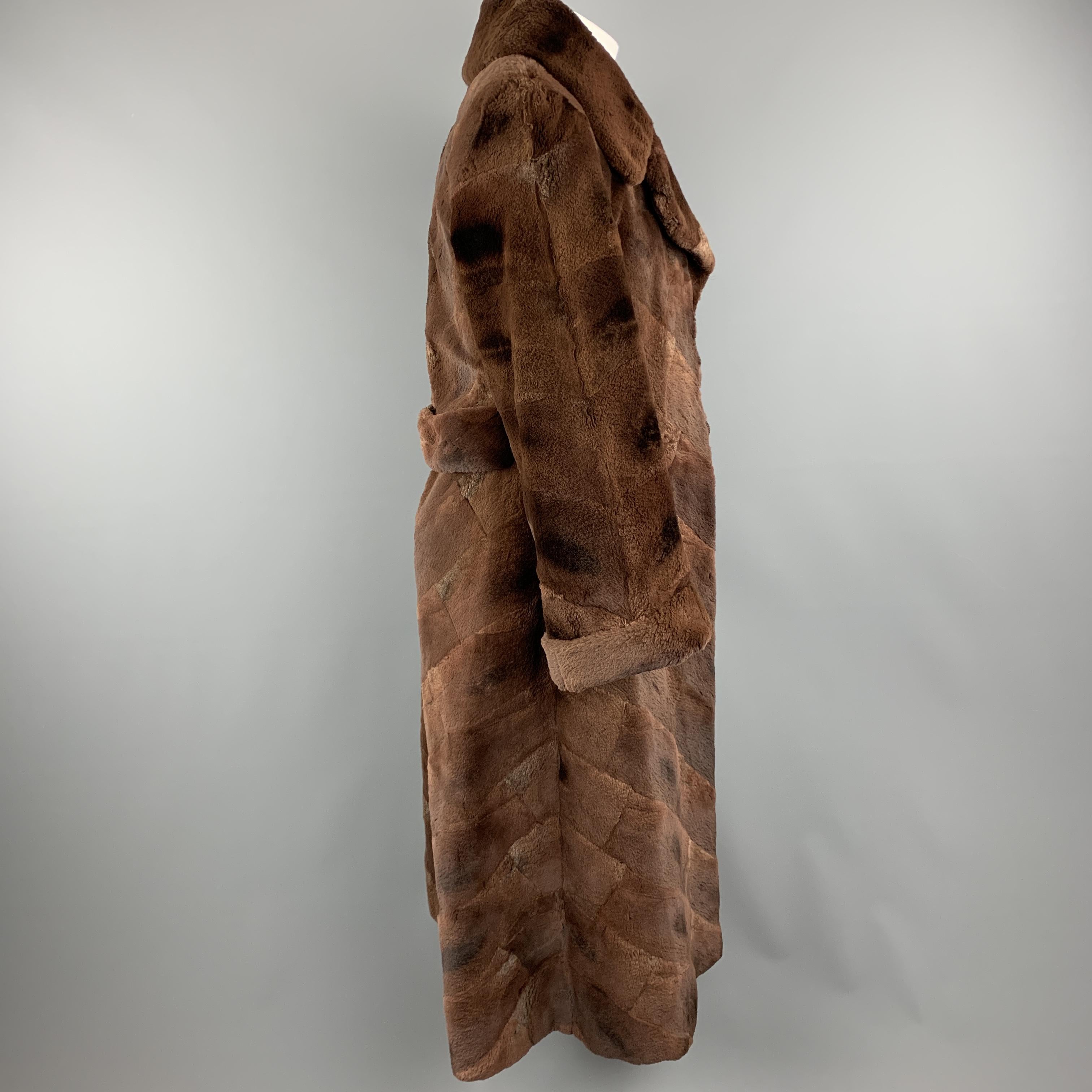 muskrat fur coat vintage