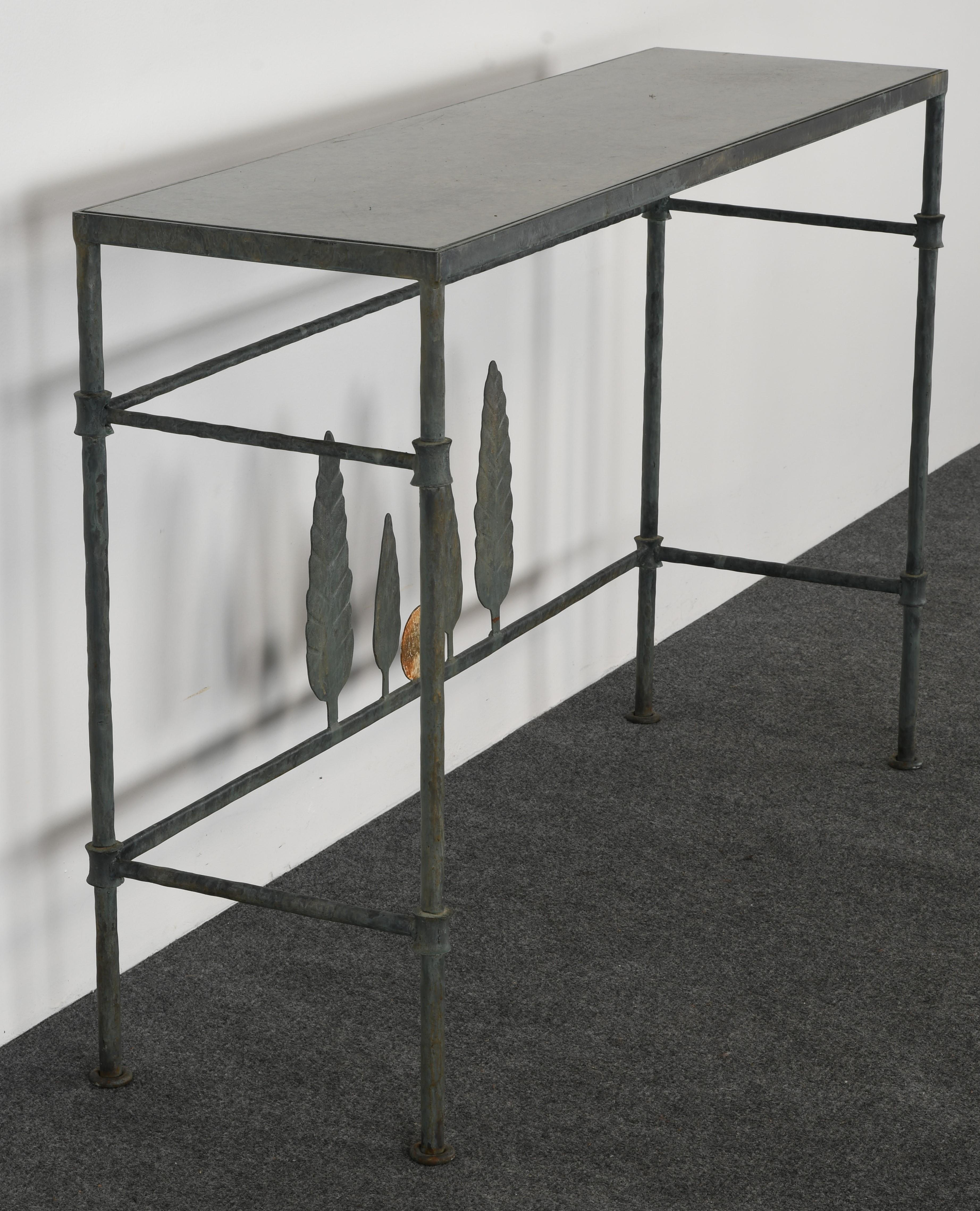 Neirmann Weeks Giacometti Tree Console Table, 1980s 4