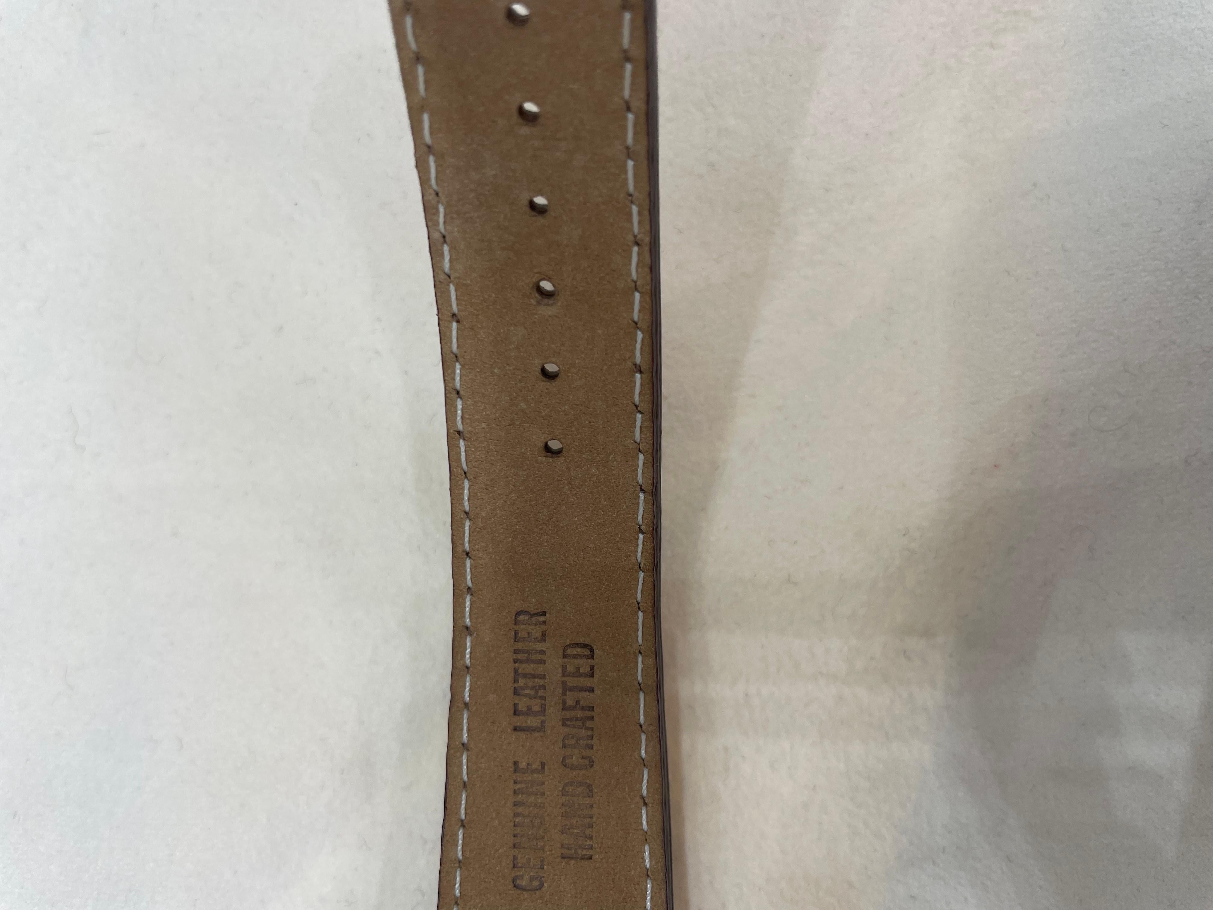 NEKTA WATCH: EMPIRE with Brown Leather Strap For Sale 3