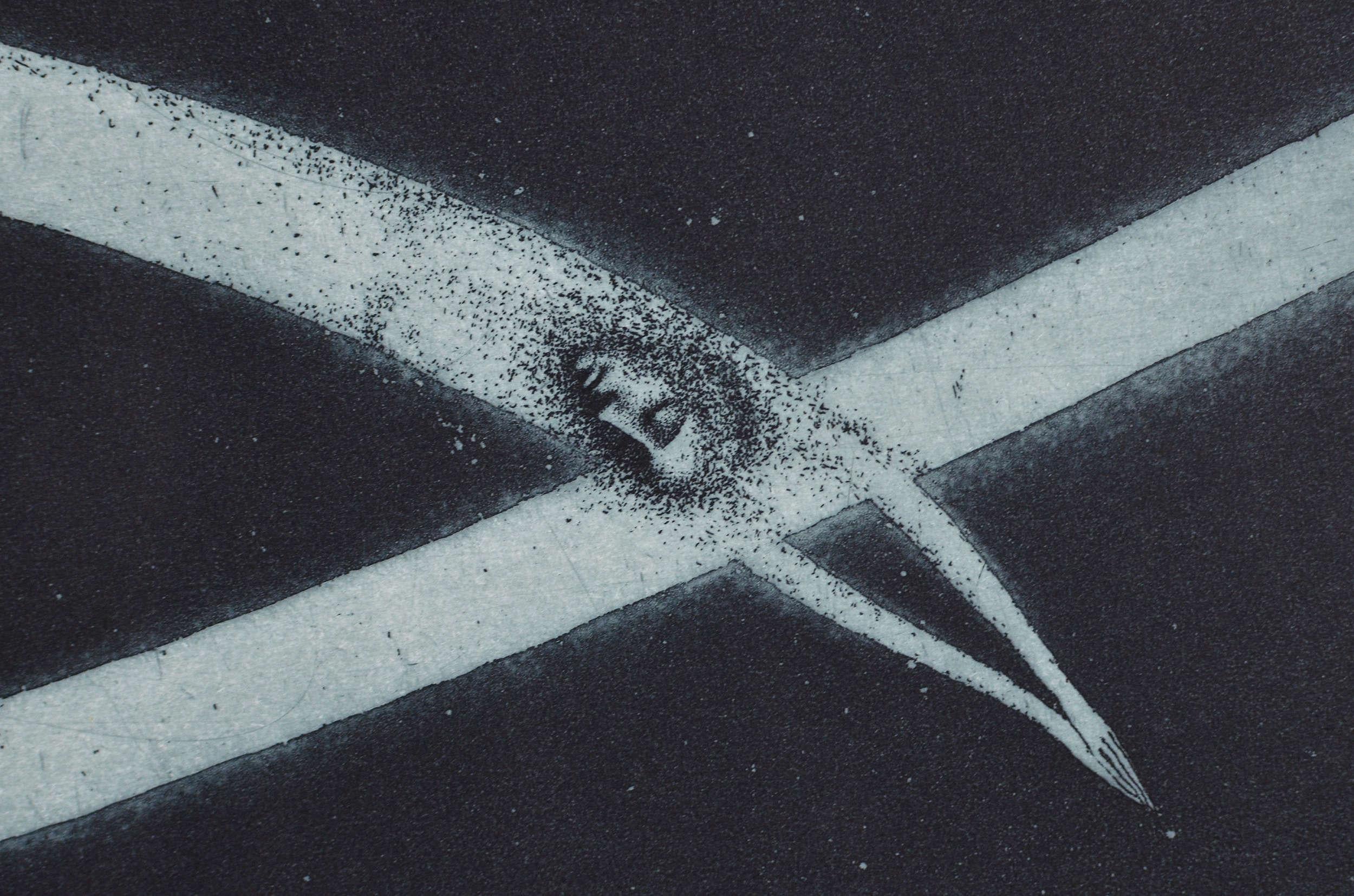 Change. Paper, etching, 39.5x59 cm For Sale 3