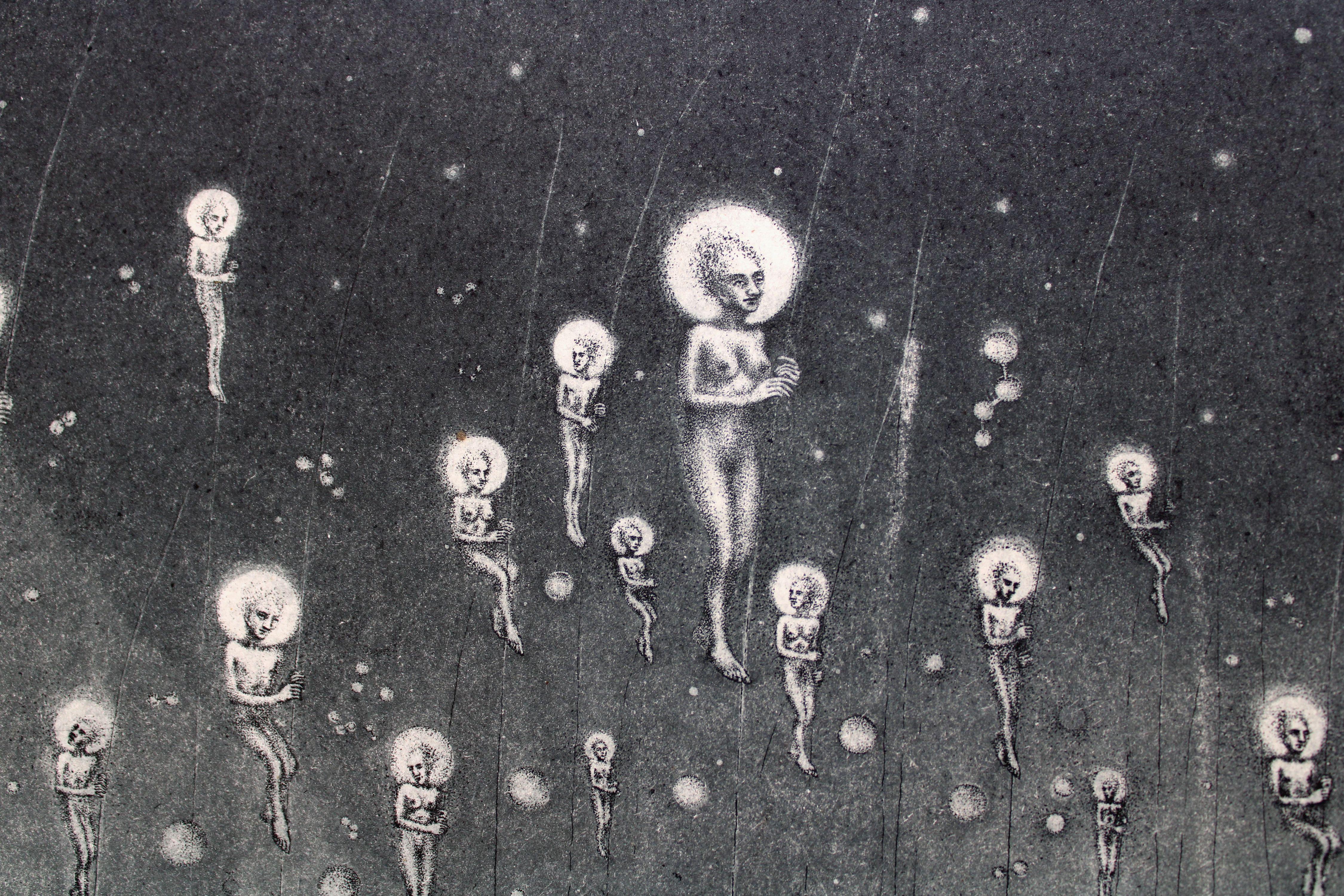 Sur le bord  2010. 1/50. A/P. Papier, eau-forte, aquatinte en vente 3