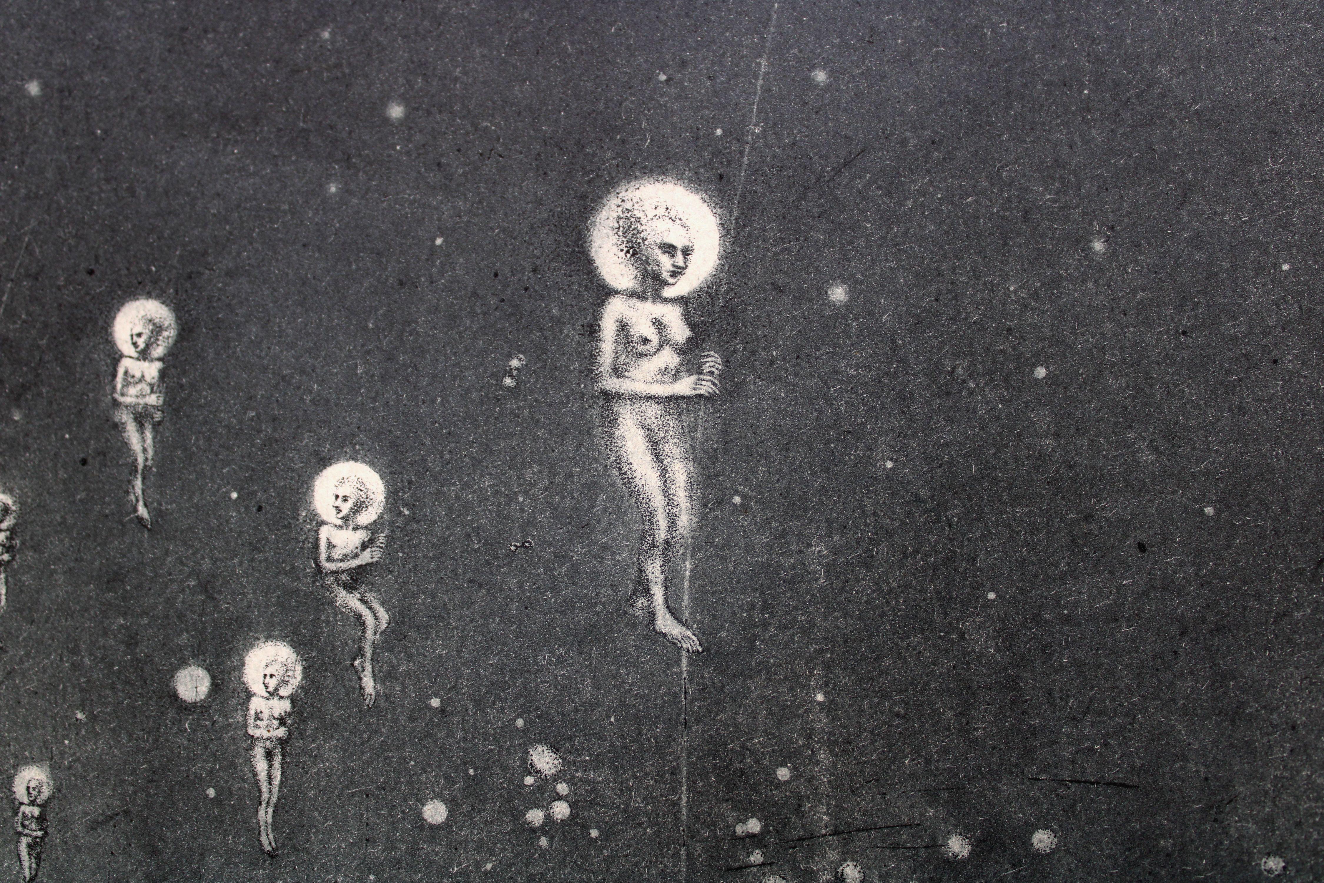 Sur le bord  2010. 1/50. A/P. Papier, eau-forte, aquatinte en vente 4