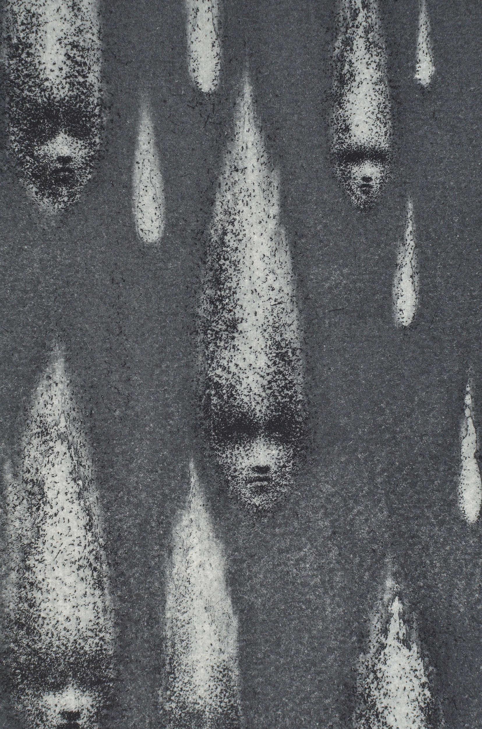 Nostalgia. 1995. Paper, etching, 41x36 cm For Sale 3