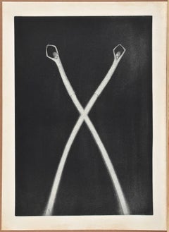 Scissors. 1995. Paper, etching. 41.5x59 cm