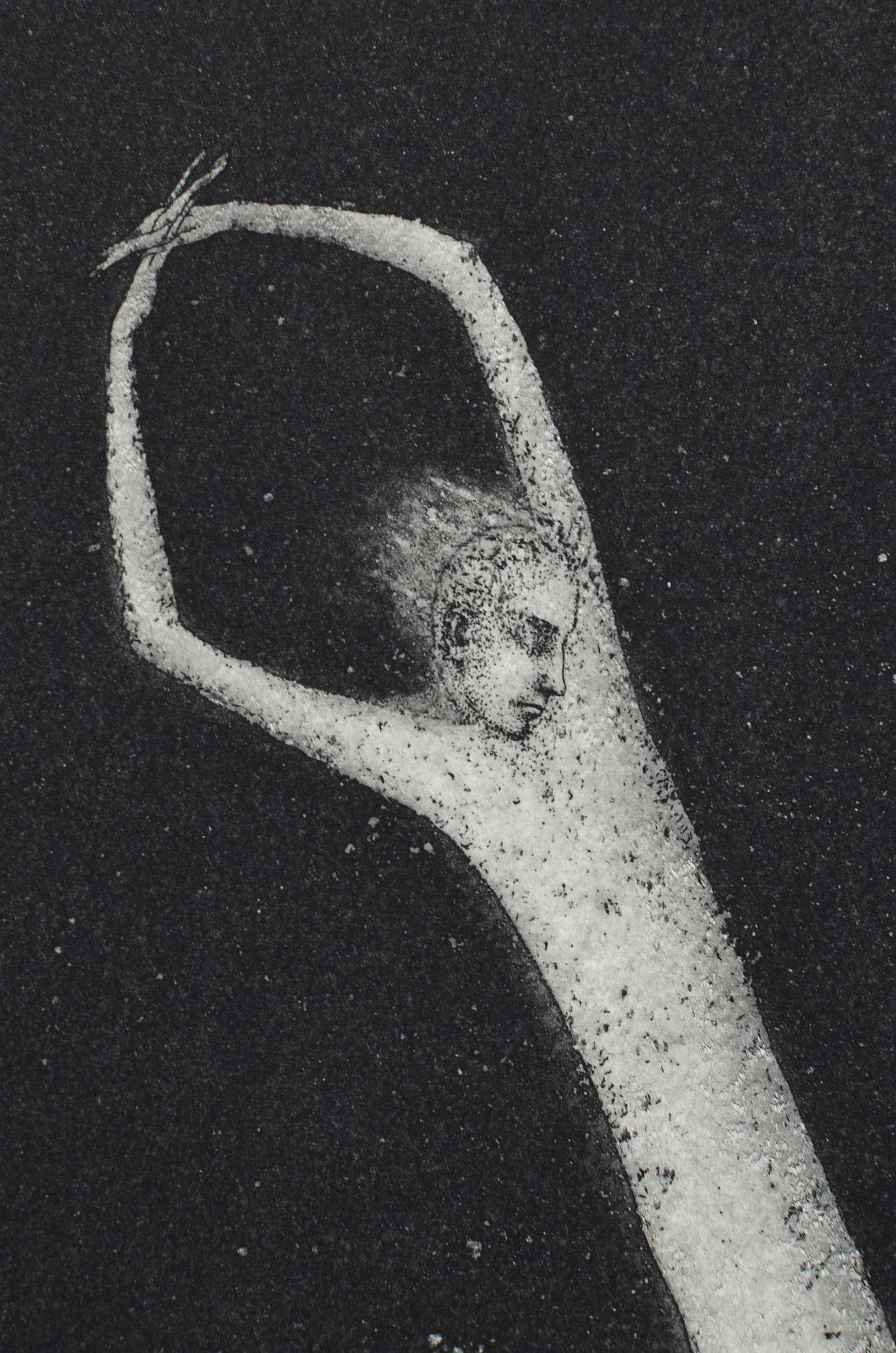 Scissors. 1995. Paper, etching. 41.5x59 cm For Sale 2