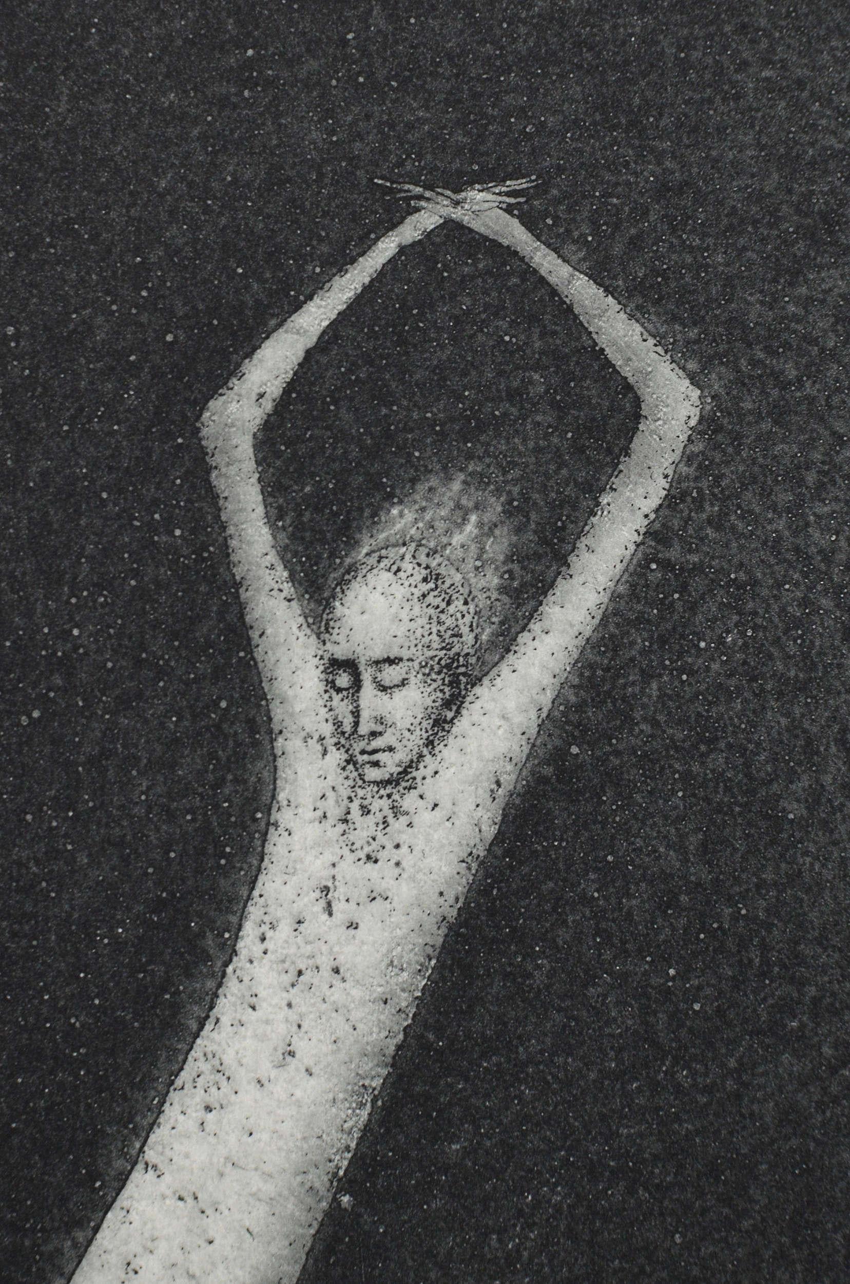 Scissors. 1995. Paper, etching. 41.5x59 cm For Sale 3