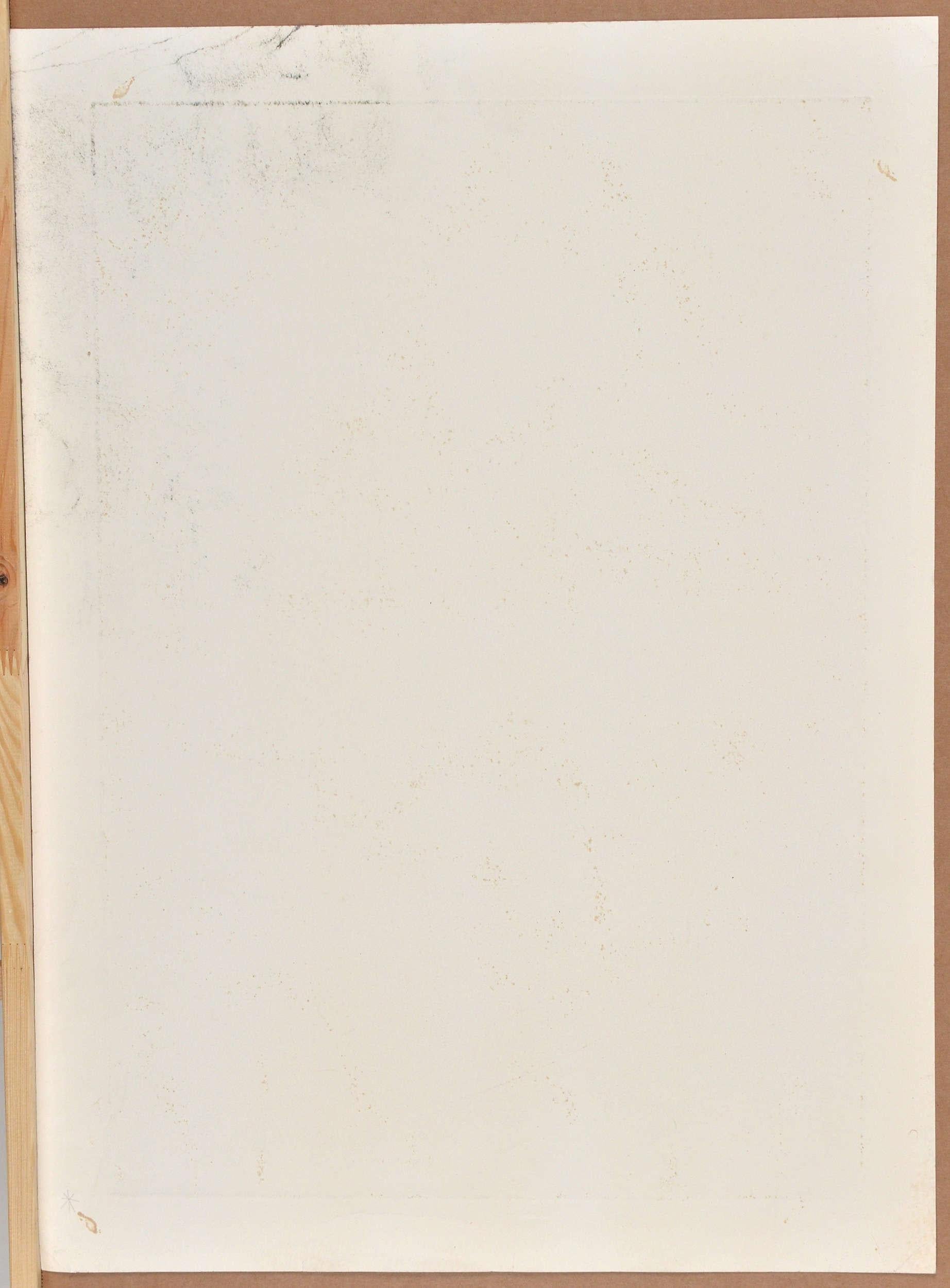 Scissors. 1995. Paper, etching. 41.5x59 cm For Sale 5