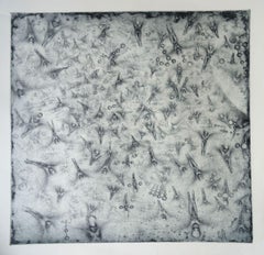 Nele Zirnite - XXX  Papier, gravure, 50x52 cm XXX  Papier, gravure, 50x52 cm