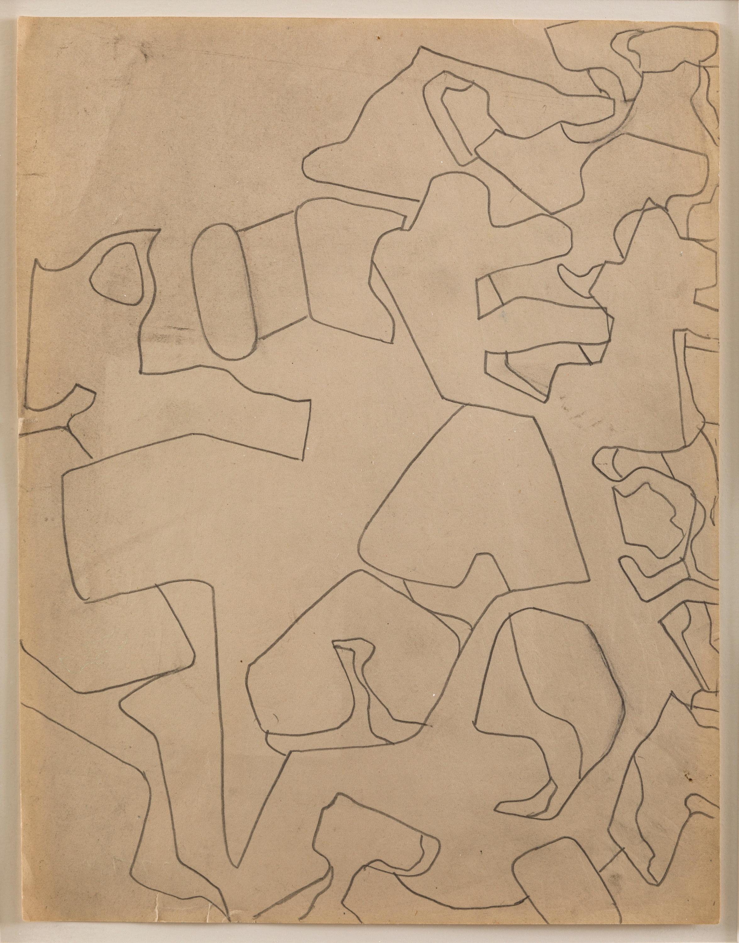 Durante i primi anni a New York il lavoro di Blaine, che in precedenza era stato strettamente realista, divenne astratto, ispirato da Mondrian, Leger e Jean Helion. Un tempo era il membro più giovane degli artisti astratti americani. Fu anche membro