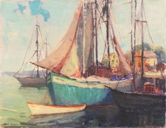 'Cape Ann Harbor', Woman Artist, Massachusetts, Rockport, Gloucester, LACMA