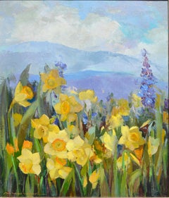Daffodils in the Carmel Valley by Nell Walker Warner