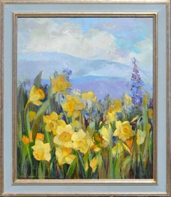 Daffodils in the Carmel Valley by Nell Walker Warner