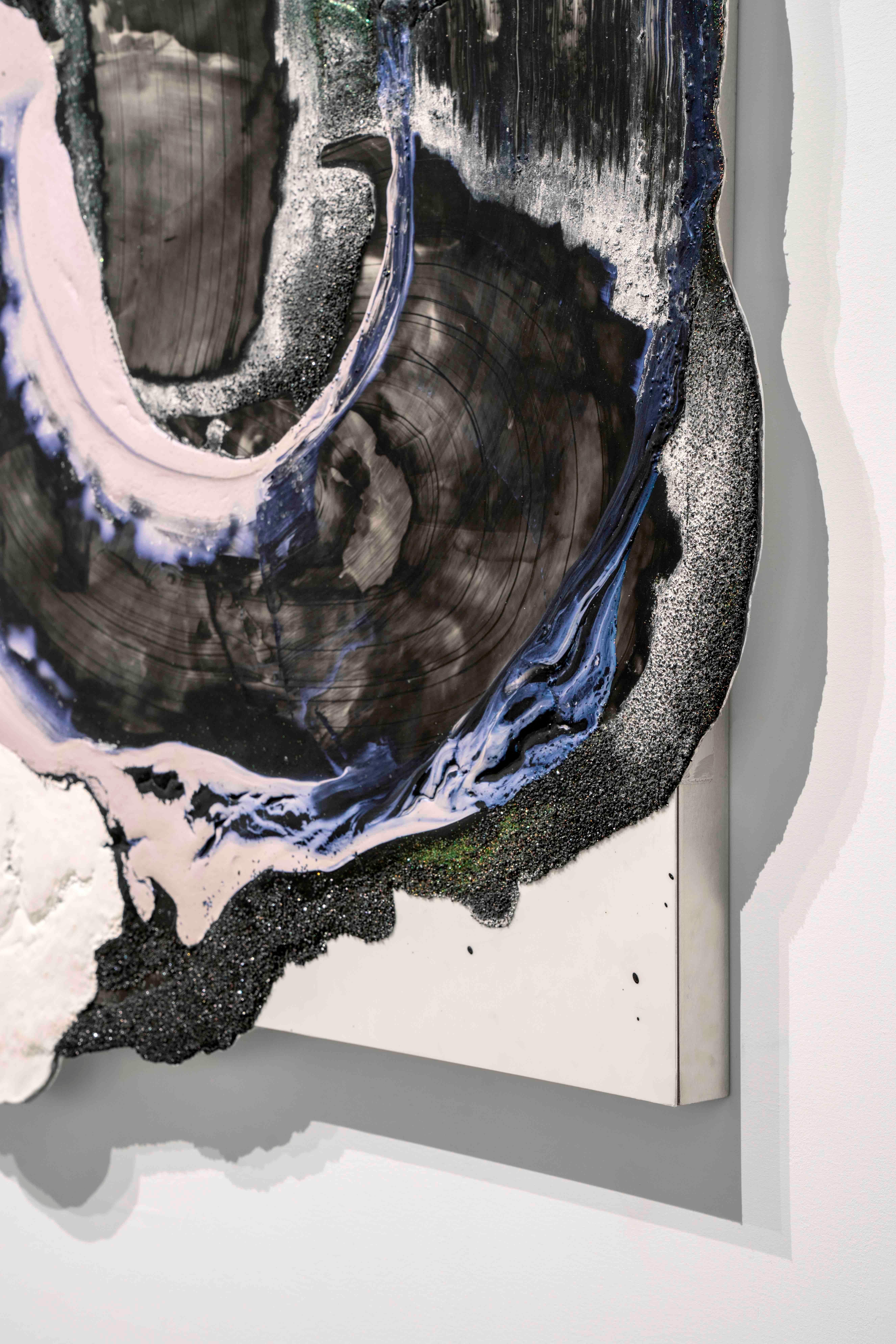 Breaking Up the Concrete Cloud - Painting by Nellie King Solomon