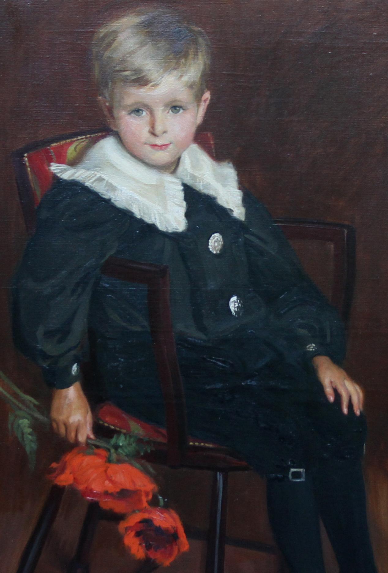 victorian boy painting