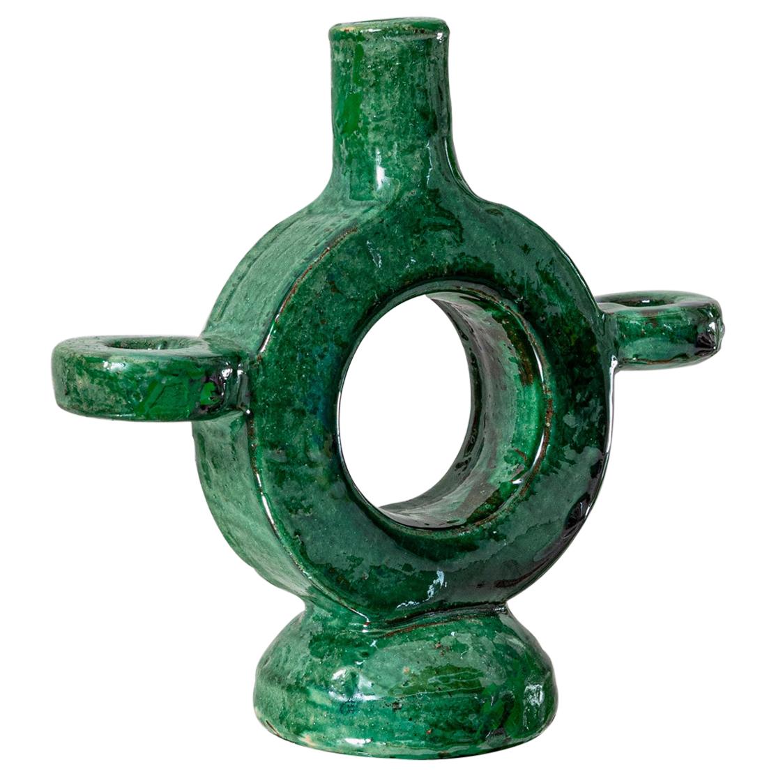 Nelo, Green Candle Holder For Sale