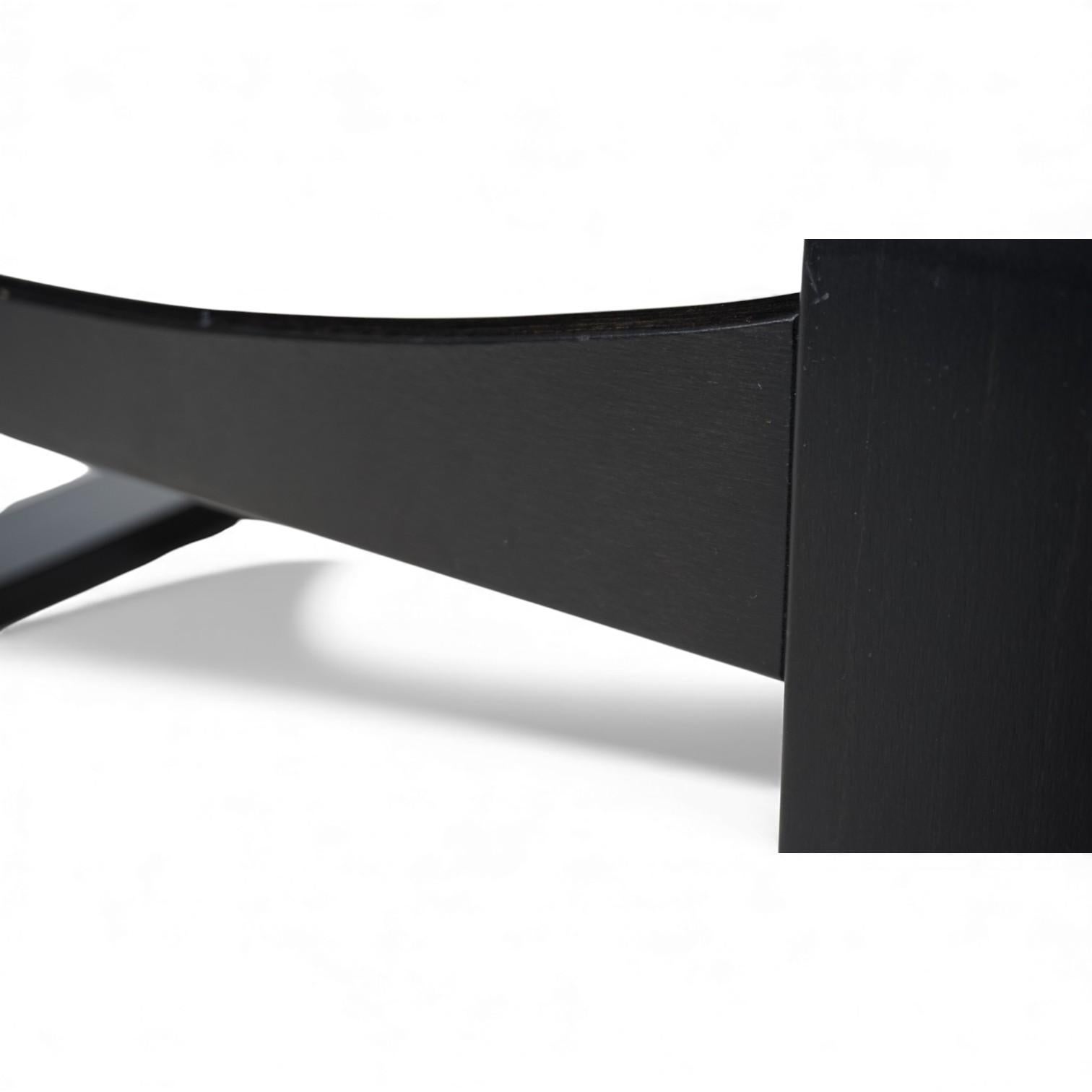 Chaise longue en cuir noir Nelo Kroken par Åke Fribytter, 1970 en vente 7
