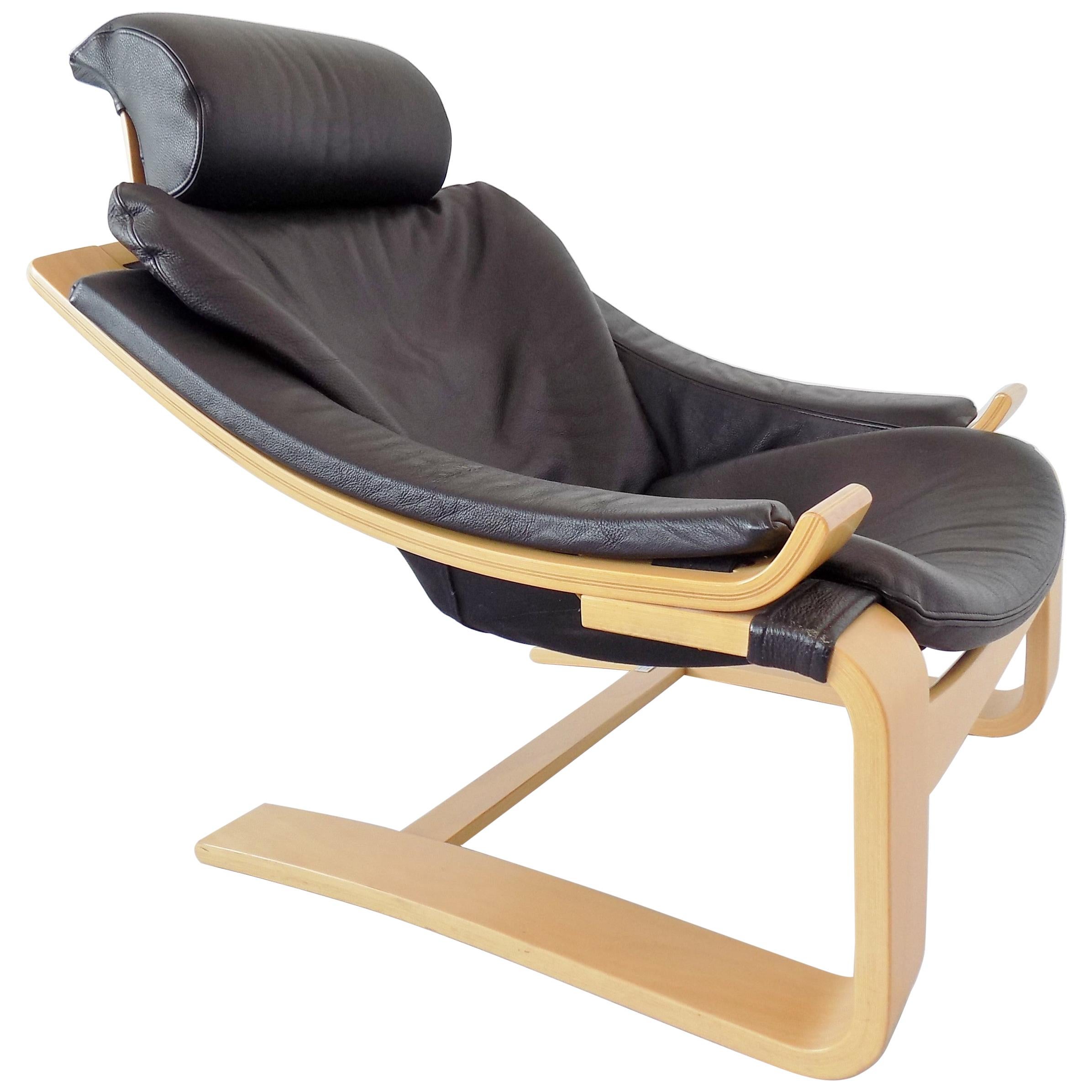 Nelo Kroken Lounge Chair by Ake Frybitter For Sale