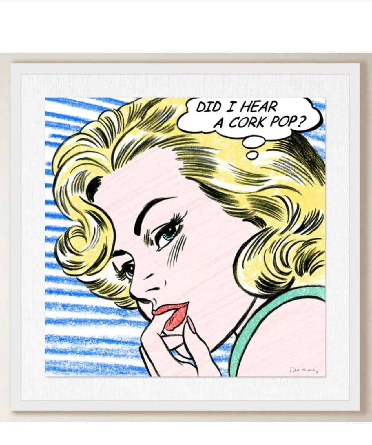 Pop. Fizz. Clins d'œil - Pop Art Mixed Media Art par Nelson De La Nuez