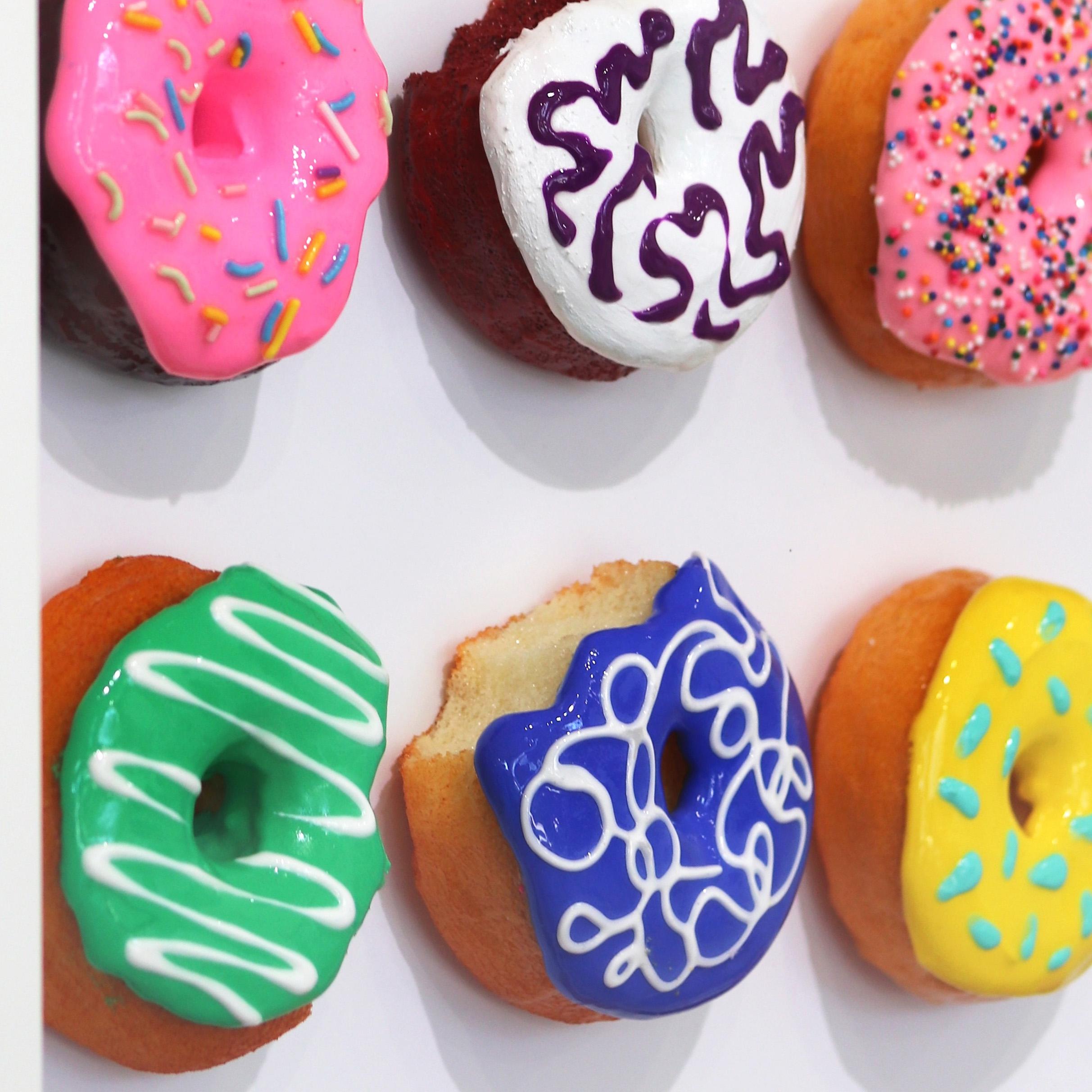 pop art donuts