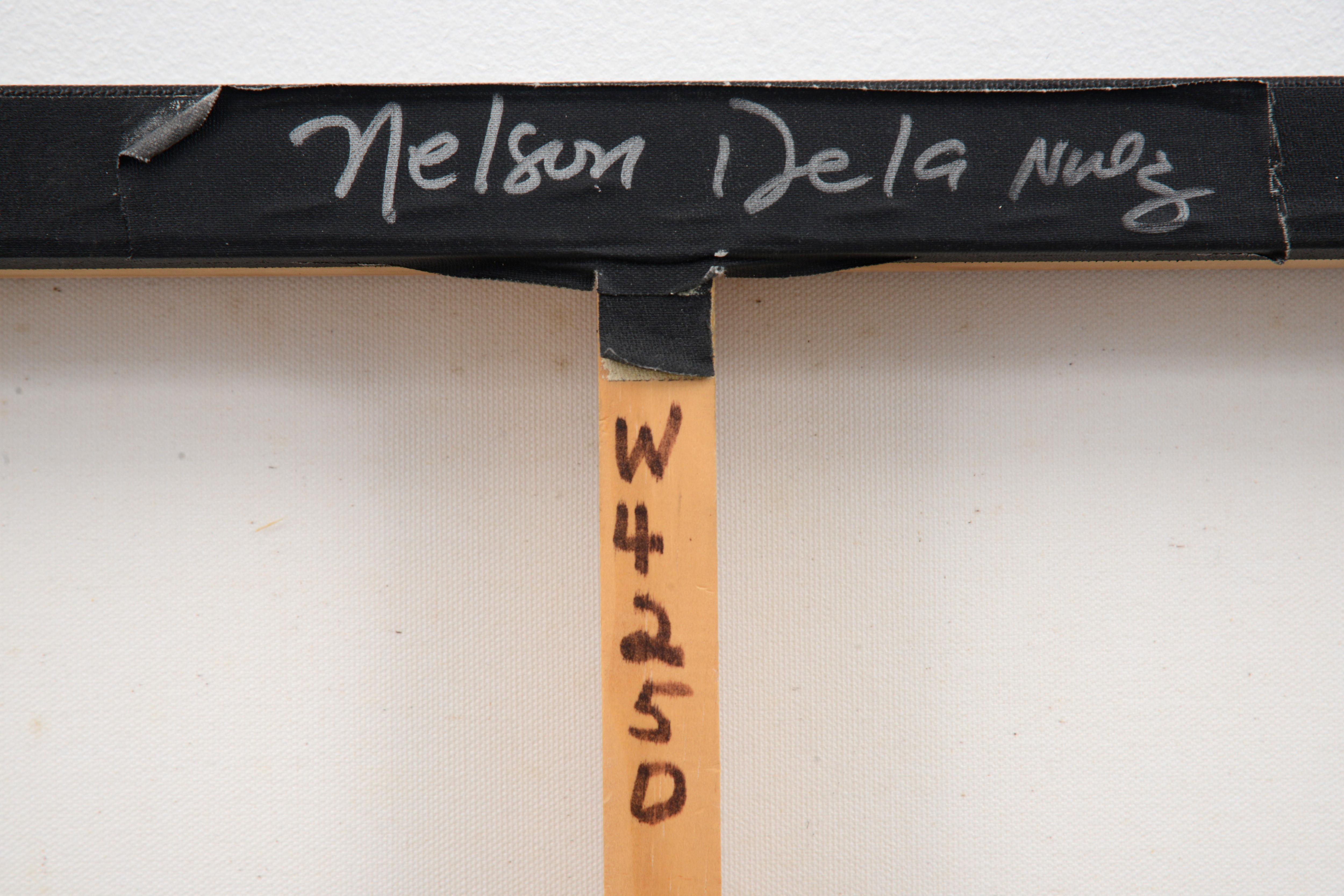 Nelson De La Nuez FREE PARKING SPIRIT Quadro a tecnica mista in vendita 7
