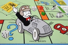 Nelson De La Nuez FREE PARKING SPIRIT Quadro a tecnica mista