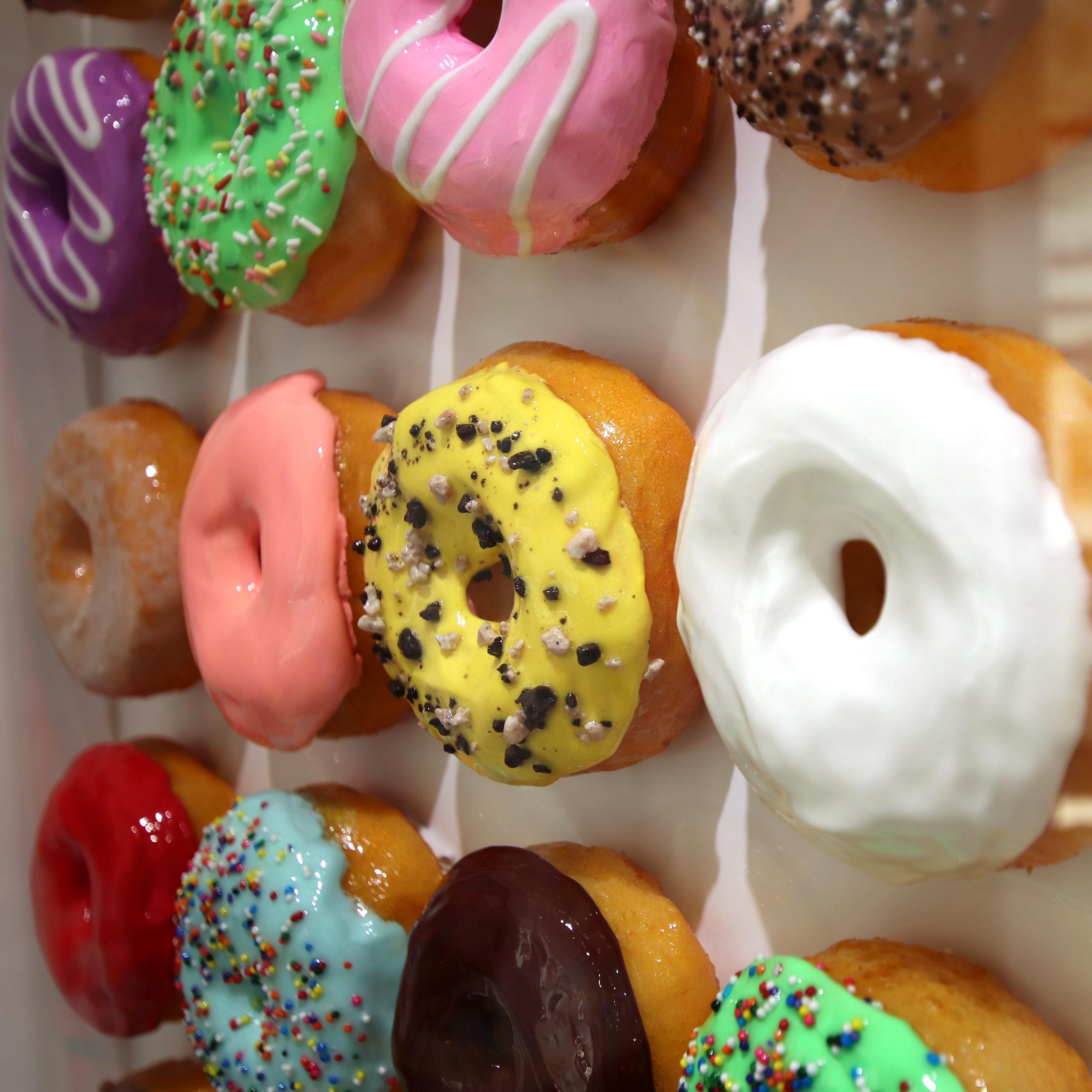 Pop Donuts - Pop Art Mixed Media Art by Nelson De La Nuez