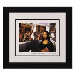 "Bus Ride to the Louvre" Framed Limited Edition Artist Proof