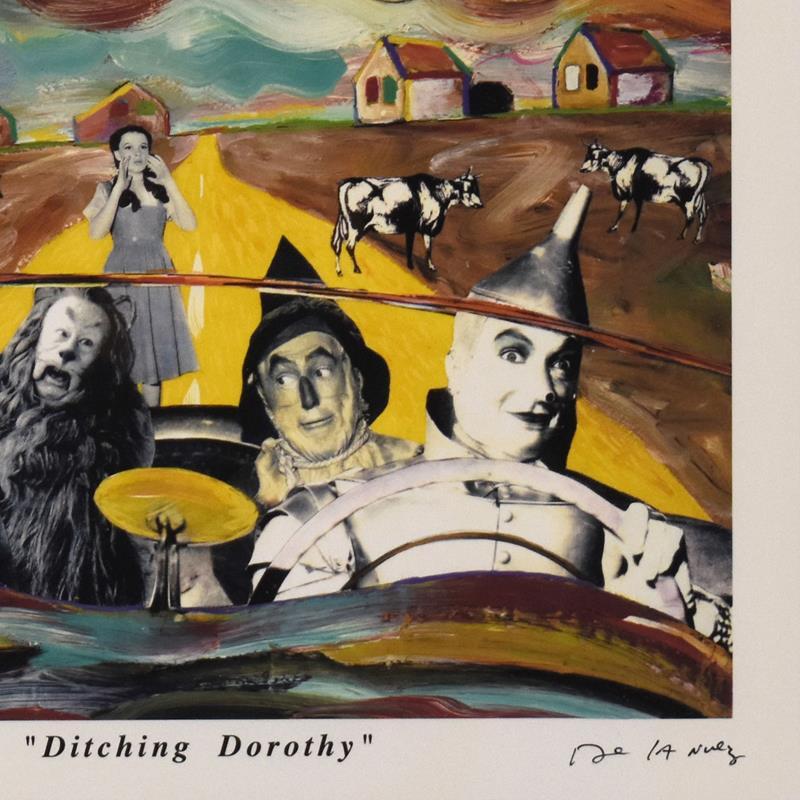 « Ditching Dorothy » AP édition limitée - Print de Nelson De La Nuez
