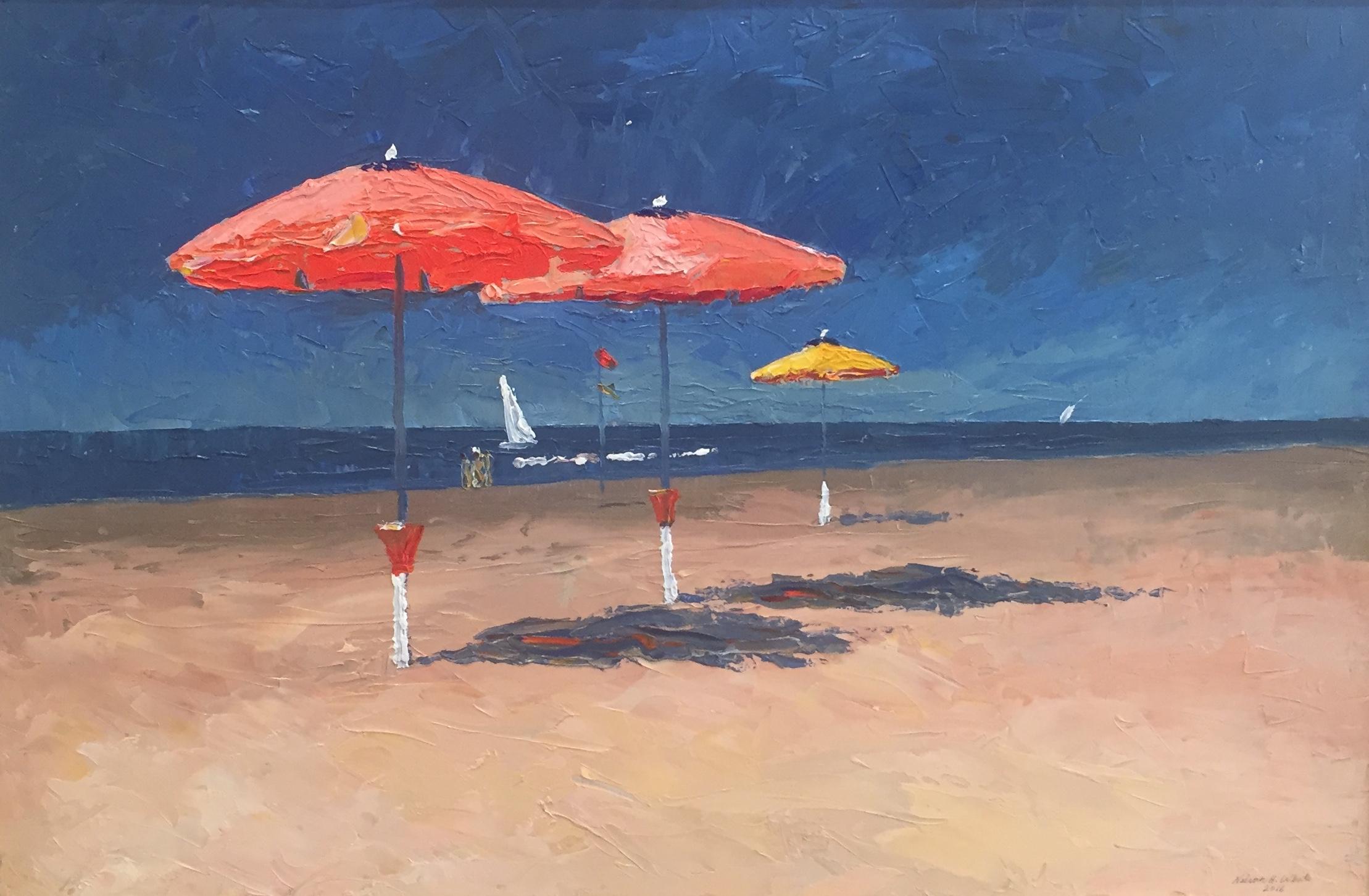 Nelson H. White Figurative Painting - Bagno La Salute