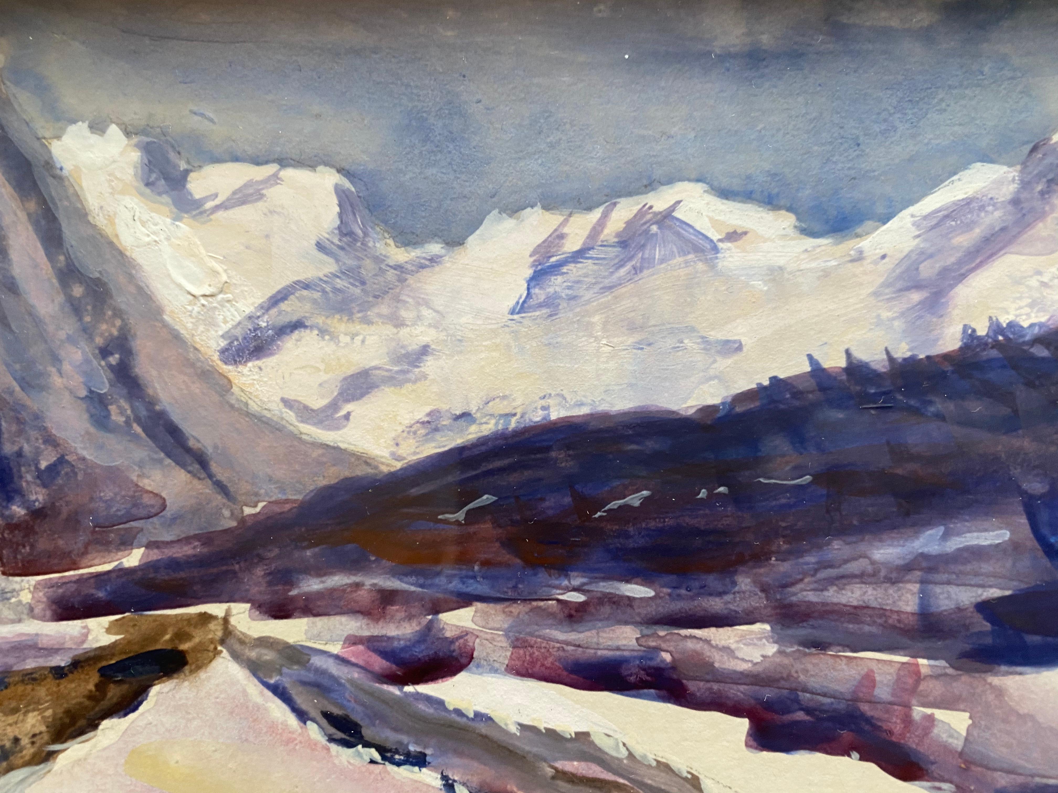 Bever, Switzerland 03.24.2018 - American Impressionist Art by Nelson H. White