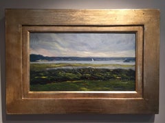 "Black Point Connecticut" Landscape, Impressionist, American