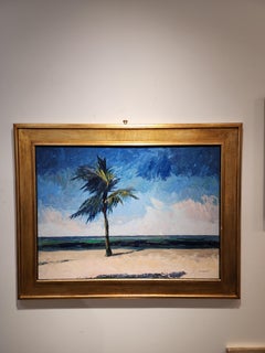 Cable Beach Nassau Impresionismo Realismo  26" x 35"  Academia de Florencia $22000