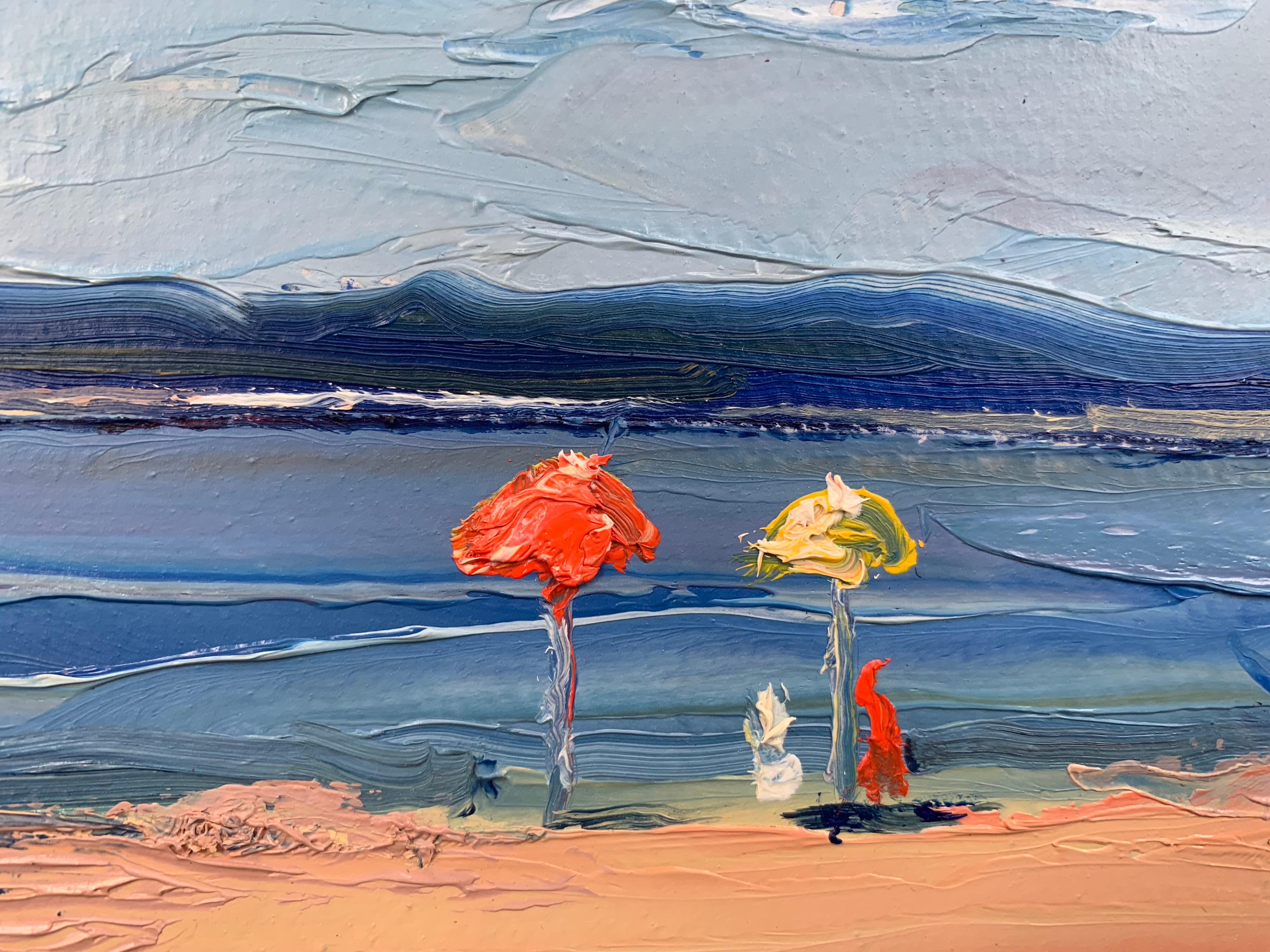 Long Beach, Sag Harbor, NY (Amerikanischer Impressionismus), Painting, von Nelson H. White