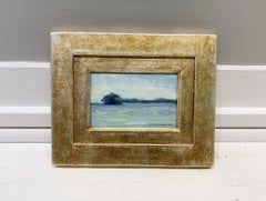 "Monkey Island, Portland, Jamaica 03.23.2021" contemporary oil painting tropics