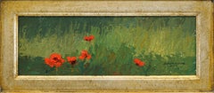 Mohnblumen außerhalb Florenz Individual Style, Outdoor Italien 4" x 11"  $2500